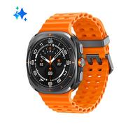 Samsung Galaxy Watch Ultra Smartwatch Galaxy AI, Resistenza estrema, Batteria a lunga durata, Sirena di emergenza, LTE, Cassa in titanio di grado aerospaziale 47mm Titanium Gray