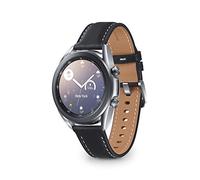 Samsung Galaxy Watch3 Smartwatch Bluetooth, Cassa 41mm acciaio, cinturino pelle, Rilevamento cadute, Monitoraggio sport, Batteria 247 mAh, IP68, Argento (Mystic Silver) [Versione Italiana]