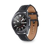 Samsung Galaxy Watch3 Smartwatch Bluetooth, cassa 45mm acciaio, cinturino pelle, Saturimetro, Rilevamento cadute, Monitoraggio sport, Batteria 340 mAh, IP68, Nero (Mystic Black) [Versione Italiana]