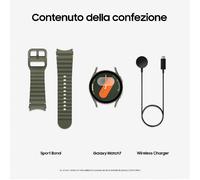 Samsung Galaxy Watch7 Smartwatch Galaxy AI, Analisi del Sonno, Controllo con doppio avvicinamento di dita, Batteria a lunga durata, GPS, Bluetooth, Ghiera Touch in Alluminio 40mm Green