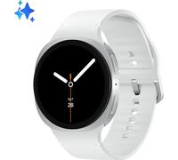 Samsung Galaxy Watch8 44mm Argento Smartwatch Bluetooth GPS Cardiofrequenzimetro