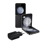 Samsung Galaxy Z Flip5 Smartphone Pieghevole, Caricatore Incluso, RAM 8GB, 256GB, Sim Free Android, Display 3,4" Super AMOLED/6,7" Dynamic AMOLED 2X, Graphite 2023 [Versione italiana]