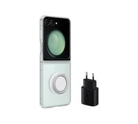 Samsung Galaxy Z Flip5 Starter Pack (Clear Gadget Case + TA800 (w/o cable))