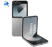 SAMSUNG - Galaxy Z Flip6 5G AI 256GB 12GB Ram Display 3,4' SAMOLED / 6,7' Dynamic AMOLED 2X 4000 mAh Argento Italia