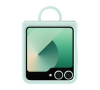 Samsung Galaxy Z Flip6 Silicone Case with Ring Verde Samsung