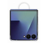 Samsung Clear Case with Ring Custodia pieghevole trasparente con anello per Galaxy Z Flip7 Ring Case