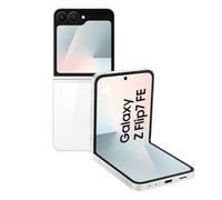 Samsung Galaxy Z Flip7 FE Smartphone AI pieghevole, 3 anni di Garanzia del produttore, RAM 8GB, 128GB, Display 3,4" Super AMOLED/6,7" Dynamic AMOLED 2X, Fotocamera 50MP, White [Versione italiana]