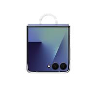 Samsung Clear Case with Ring Custodia pieghevole trasparente con anello per Galaxy Z Flip7 Ring Case