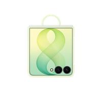 Samsung Galaxy Z Flip8 Silicone Ring Magnet Case, Mint