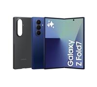 Samsung Galaxy Z Fold7 con Carbon Shield Case, Smartphone AI con 3 anni di Garanzia del produttore, RAM 12GB, 512GB, Blue Shadow