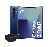 Samsung Galaxy Z Fold7 con caricatore 25W EP-T2510NBEGEU, Smartphone AI con 3 anni di Garanzia del produttore, RAM 12GB, 256GB, Blue Shadow