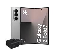 Samsung Galaxy Z Fold7 con caricatore 25W EP-T2510NBEGEU, Smartphone AI con 3 anni di Garanzia del produttore, RAM 12GB, 512GB, Silver Shadow