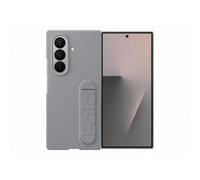 Cover Silicone Samsung Grigia con Supporto per Galaxy Z Fold7