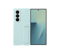 Samsung Silicone Case Cover con cinturino a cavalletto per Galaxy Z Fold7, Mint