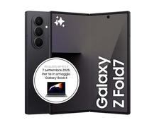 Samsung Galaxy Z Fold7 Smartphone AI pieghevole, 3 anni di Garanzia del produttore, RAM 12GB, 256GB, Display 6,5"/8", Camera 200MP, Batteria a lunga durata, Jetblack [Versione italiana]
