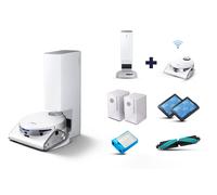 VR50T95735W /WA Robot Aspirapolvere Jet Bot AI con Clean Station Senza Sacchetto Capacit 0.2 Litri Colore Bianco /Argento