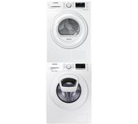Samsung - Kit Colonna Bucato Lavatrice WW80K4430YW +Asciugatrice DV80M50101W