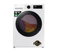 Samsung Lavasciuga Crystal Clean Slim WD90DG5G34BE, 9+5 kg, Wifi, Ecobubble, Vapore Igienizzante, AI Energy Mode, Carica Frontale, 60L x 85H x 48P cm