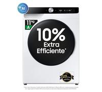 Samsung WD11DG6B85BK lavasciuga Libera installazione Caricamento frontale Bianco D