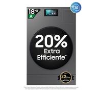 Samsung Lavasciuga Bespoke AI Libera installazione pompa di calore 18/11 Kg WD18DB8995BZT2