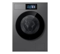 Samsung Lavatrice, 9 kg, 1400 giri/min touch display, AI Wash, AI Ecobubble, QuickDrive-option, argento scuro, WF90H09C4ST2