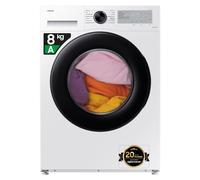 Lavatrice Standard WW80CGC04DAHET Crystal Clean Ecobubble 8 Kg Classe A Centrifuga 1400 giri