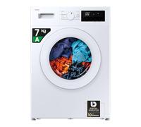 Samsung Lavatrice Slim WW70FG3M05TW/ET Libera installazione, 7 Kg, Vapore Igienizzante, Carica Frontale, Corpo e oblò: Bianco, Display: Nero, 59,5l x 85h x 45,5p cm