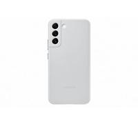 Samsung Leather Cover custodia in pelle per Galaxy S22+ 5G, Grigio chiaro