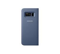 Samsung LED View Cover, Custodia protettiva con apertura a libro per Galaxy S8, Blu