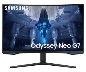 SAMSUNG LS32BG750NU MONITOR GAMING, 32 ", QLED 4K, 3840 x 2160 Pixel, tempo di risposta 1 ms, refresh rate 165 Hz