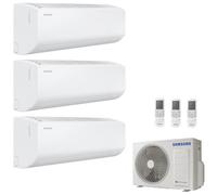 SAMSUNG LUZON S2 2x2,5 + 5,0 kW MultiI Wifi Esterno 8,0kW Climatizzatore...