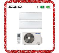 SAMSUNG LUZON S2 CLIMATIZZATORE DUAL 7000+7000 BTU 19DB CONDIZIONATORE