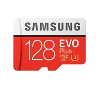 Samsung MB-MC128GA/EU EVO Plus Scheda MicroSD da 128 GB, UHS-I, Classe U3, fino a 100 MB/s di Lettura, 90 MB/s di Scrittura, Adattatore SD Incluso