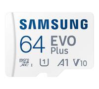 Samsung MB-MC64S 64 GB MicroSDXC UHS-I (EVO PLUS MICROSDXC UHS-I CARD - WITH ADAPTER 64GB 160MB/S U1)