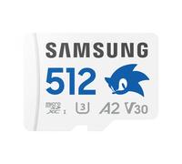 Samsung Memorie MB-MD512SA Sonic PRO Plus Scheda MicroSD per Console Gaming, Action Cam e Droni da 512GB, UHS-I U3, Fino a 180MB/s