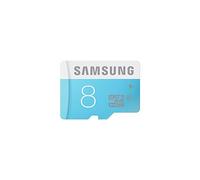 Samsung MB-MS08D/EU Scheda Micro SD HC Standard, Classe 6, 8GB, Bianco/Azzurro