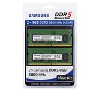 SAMSUNG Memoria Ram SO-DIMM DDR5 16Gb 5600MHz kit da 16Gb ( 2 X 8 Gb ) Italia