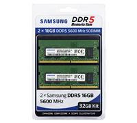 SAMSUNG Memoria Ram SO-DIMM DDR5 32Gb 5600MHz kit da 32Gb ( 2 X 16 Gb ) Italia