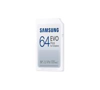 Samsung Memorie EVO Plus Scheda SD da 64 GB, UHS-I U1, fino a 130 MB/s (MB-SC64K/EU)