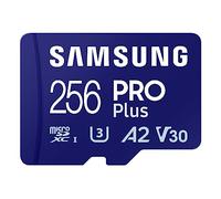 Samsung Memorie MB-MD256SA PRO Plus Scheda MicroSD da 256GB, UHS-I U3, Fino a 180 MB/s