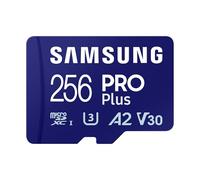 Samsung PRO Plus MicroSD kaart + adattatore 256 GB (2023)
