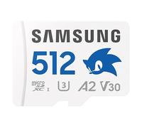 Samsung Memorie MB-MD512SA Sonic PRO Plus Scheda MicroSD per Console Gaming, Action Cam e Droni da 512GB, UHS-I U3, Fino a 180MB/s