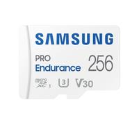 Samsung Memorie MB-MJ256KA PRO Endurance Scheda MicroSD per Videosorveglianza e Dashcam da 256 GB, UHS-I U3, fino a 100 MB/s, Adattatore SD Incluso