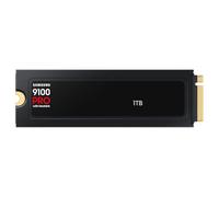 SAMSUNG Memorie MZ- VAP1T0BW 9100 PRO SSD interno con dissipatore di calore DA 1 T PCIe® 5.0 x4, NVMe™ 2.0, memoria progettata per professionisti e gamer, compatibile con pc, mobile e gaming console