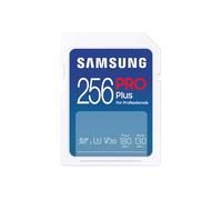 Samsung Memorie PRO Plus Scheda SD per Fotografia da 256 GB, UHS-I U3, Fino a 180 MB/s (MB-SD256S/EU)