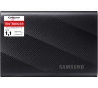 Samsung Memorie T9 MU-PG1T0B SSD Esterno Portatile da 1TB, USB 3.2 Gen 2x2, 20 Gbps, Nero