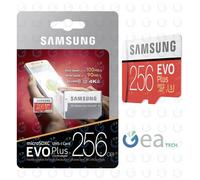 Samsung MicroSD EVO Plus 64 128 256 GB Classe 10 + SD Adapter UHS-I SDXC Memoria
