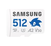 Samsung Memorie MB-MD512SA Sonic PRO Plus Scheda MicroSD per Console Gaming, Action Cam e Droni da 512GB, UHS-I U3, Fino a 180MB/s
