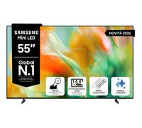 SAMSUNG UE55M80HAUXZT TV MINI LED, SMART TV, 55 ", Mini Processore NQ4 AI Gen2, Titan Black
