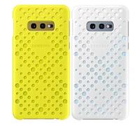 Samsung Mobile Accessories - Cover per Galaxy S10e, colore: Bianco/Giallo